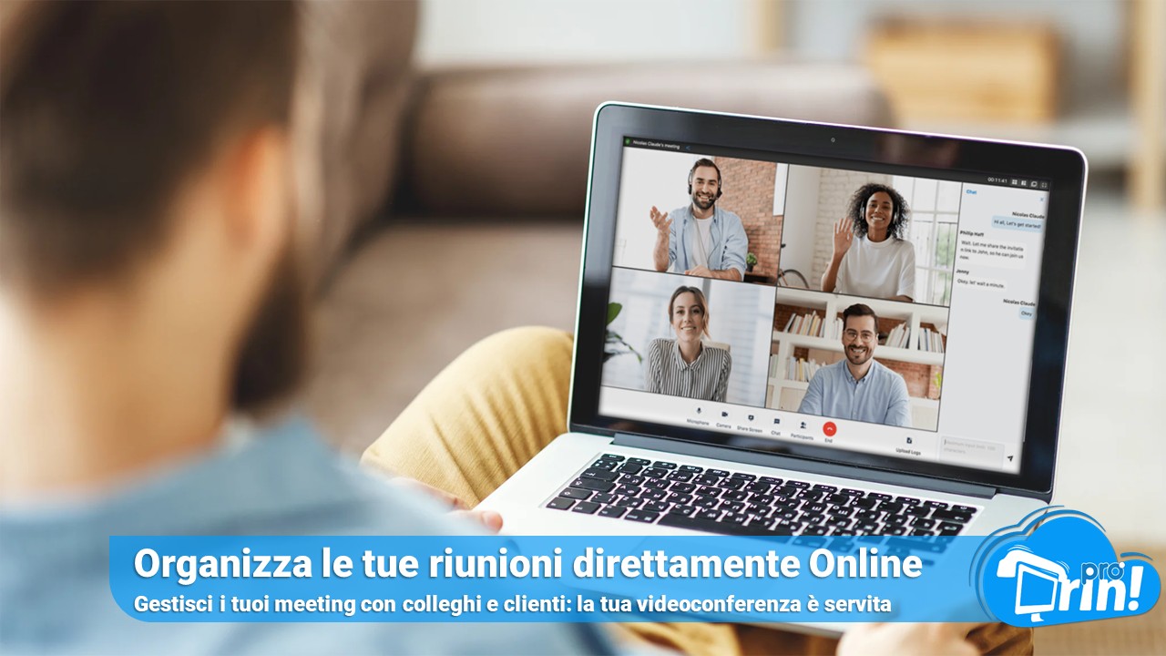 Videoconferenza integrata in DRIN PRO