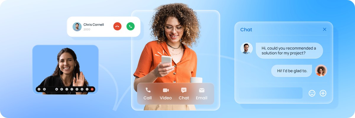 L'esperienza Linkus UC: chiamate, video, chat e contatti in un'unica app